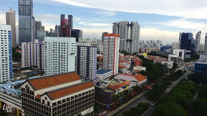 Airbnb Zimmer Ausblick Singapur