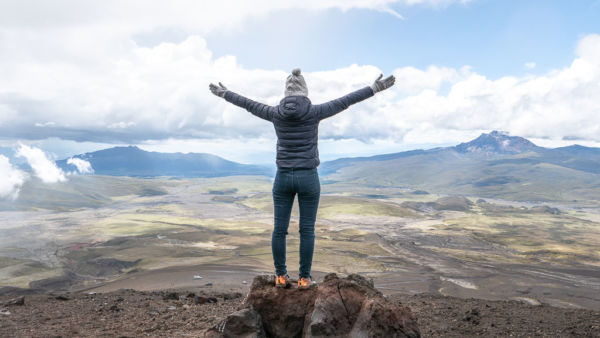 Aussicht Cotopaxi Nationalpark Wanderung